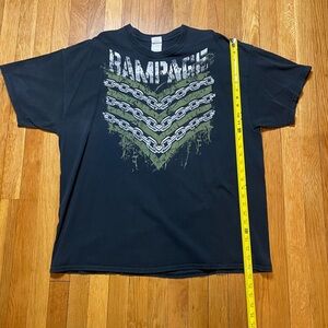 Vintage Rampage Jackson impact wrestling tee